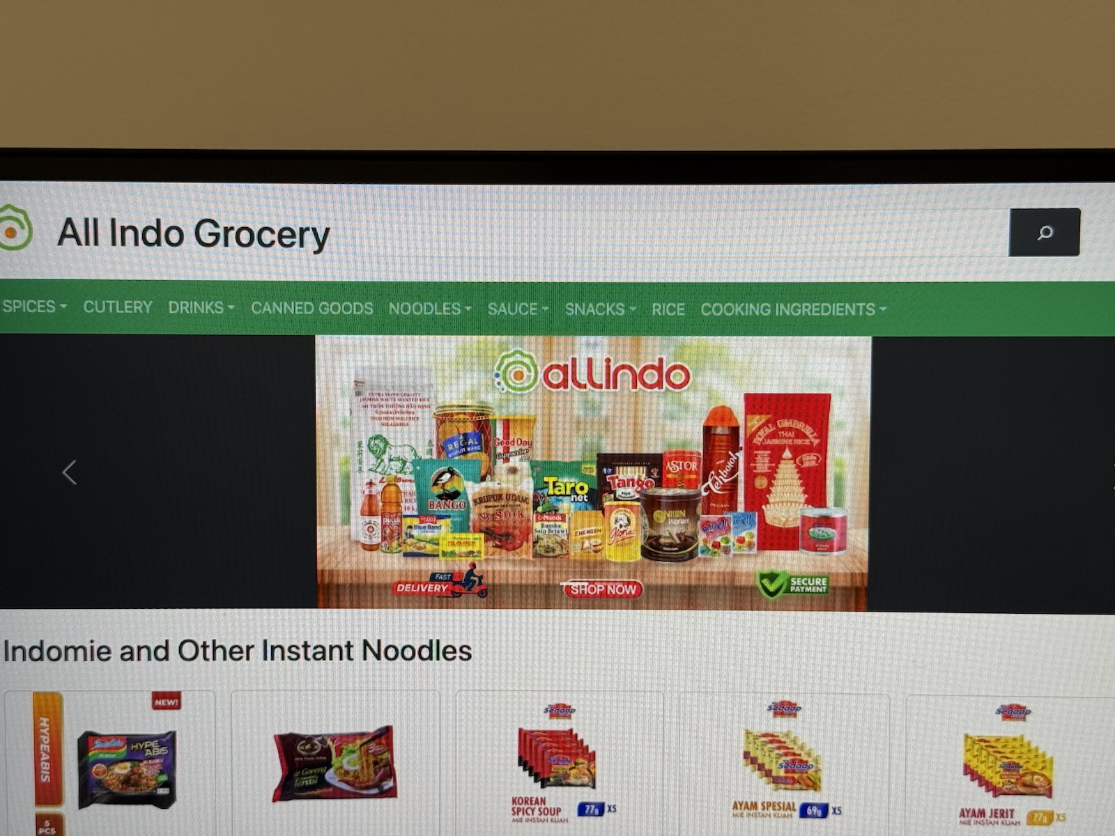 the all indo grocery online store