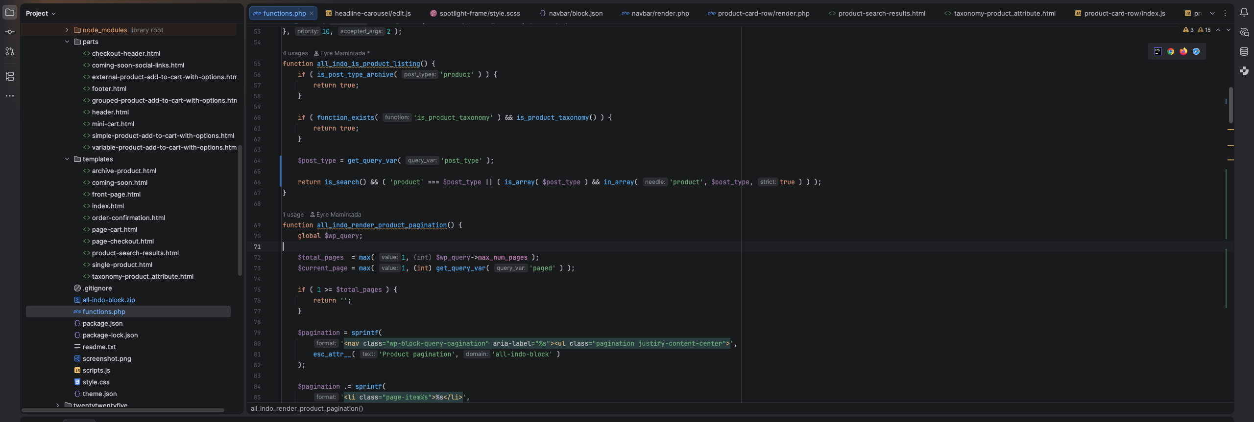 code editor